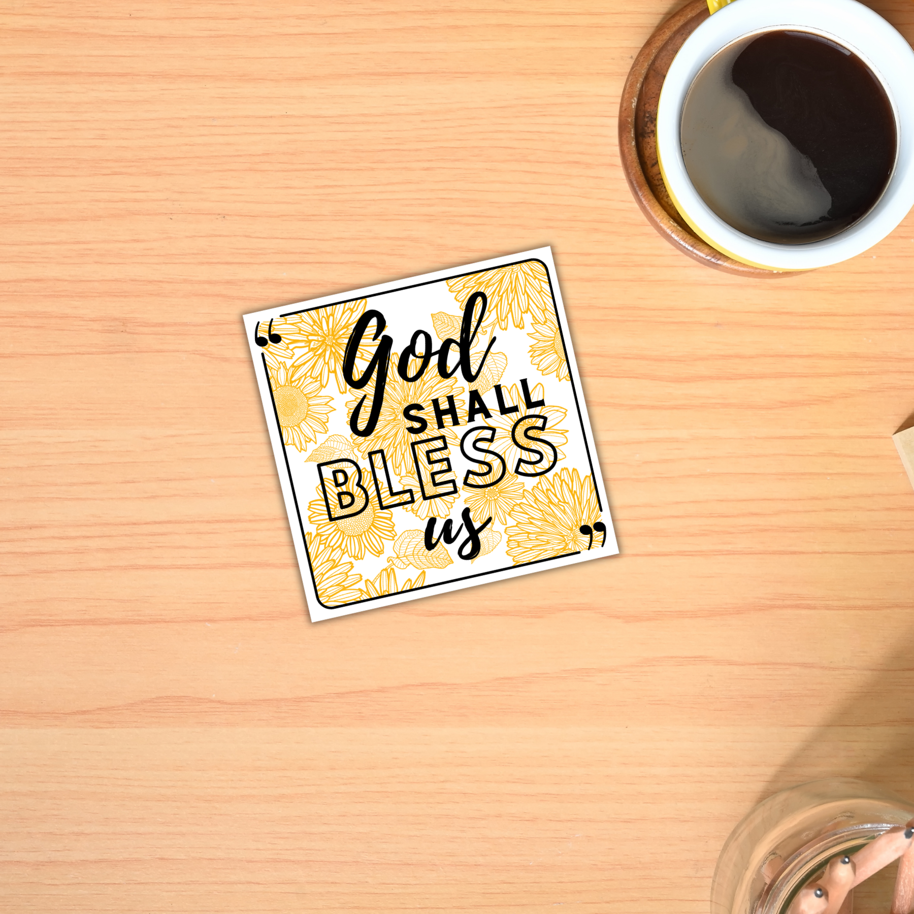 Sticker- God Shall Bless Us