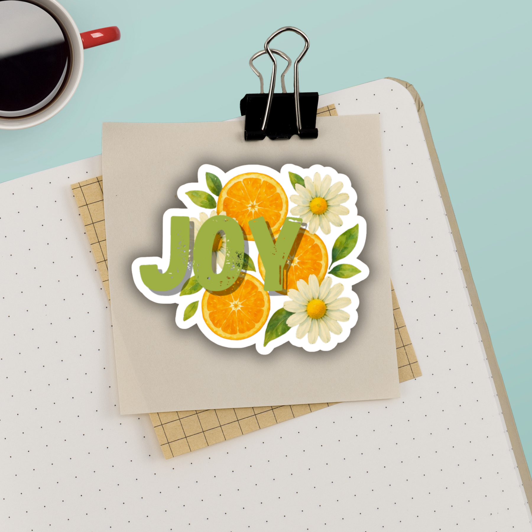 Sticker- Joy- Fruit of the Spirit
