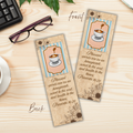 Teacup Honeycomb Bookmark with Proverbs 16:24 Verse – Matte Finish Paper