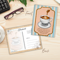 Tea Cup Painting- Postcard